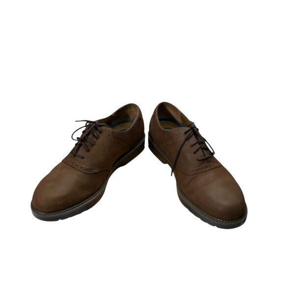 Dockers Men’s Brown Leather Oxford Dress Shoes Size 10M - Picture 11 of 14